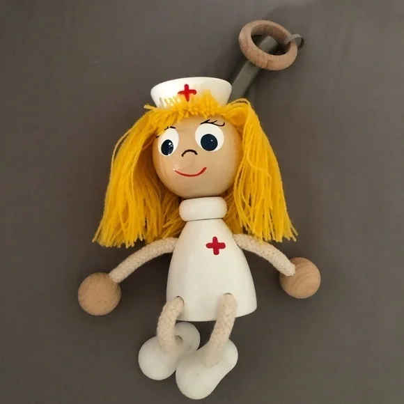 Bouncie Nurse Doll~Hand Painted~Bavaria - Picture 4 of 5